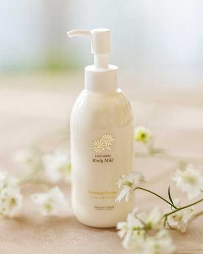 カレンデュラ花束ボディミルクと花々の香りのイメージ